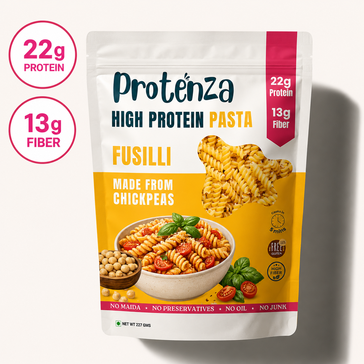 Chickpeas Fusilli pack